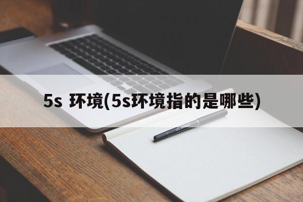 5s 环境(5s环境指的是哪些)